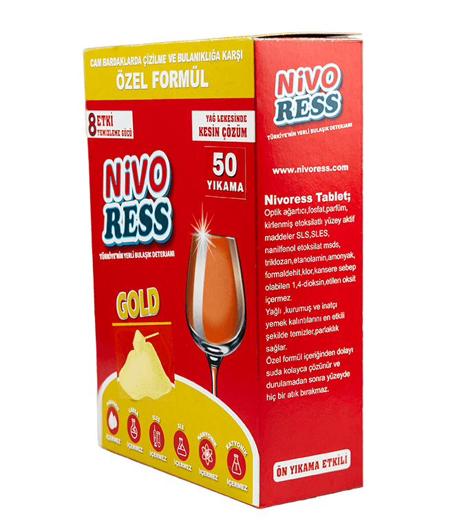 Nivoress Doğal Bulaşık Makinesi Deterjanı
