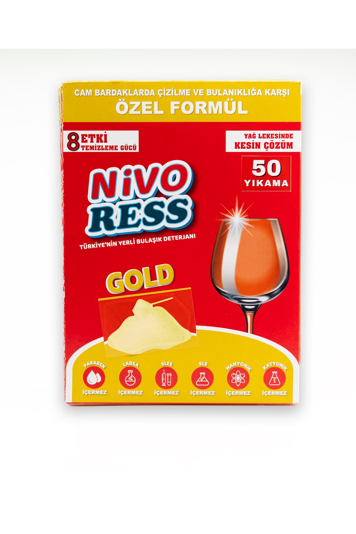 Nivoress Doğal Bulaşık Makinesi Deterjanı